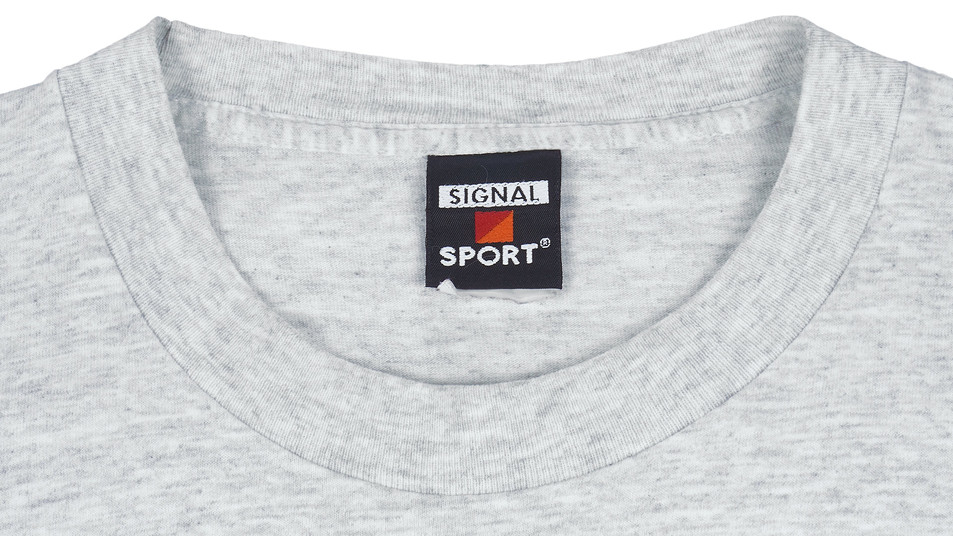 NFL (Signal Sport) - Green Bay Packers Single Stitch T-Shirt 1990s Large Vintage Retro Football