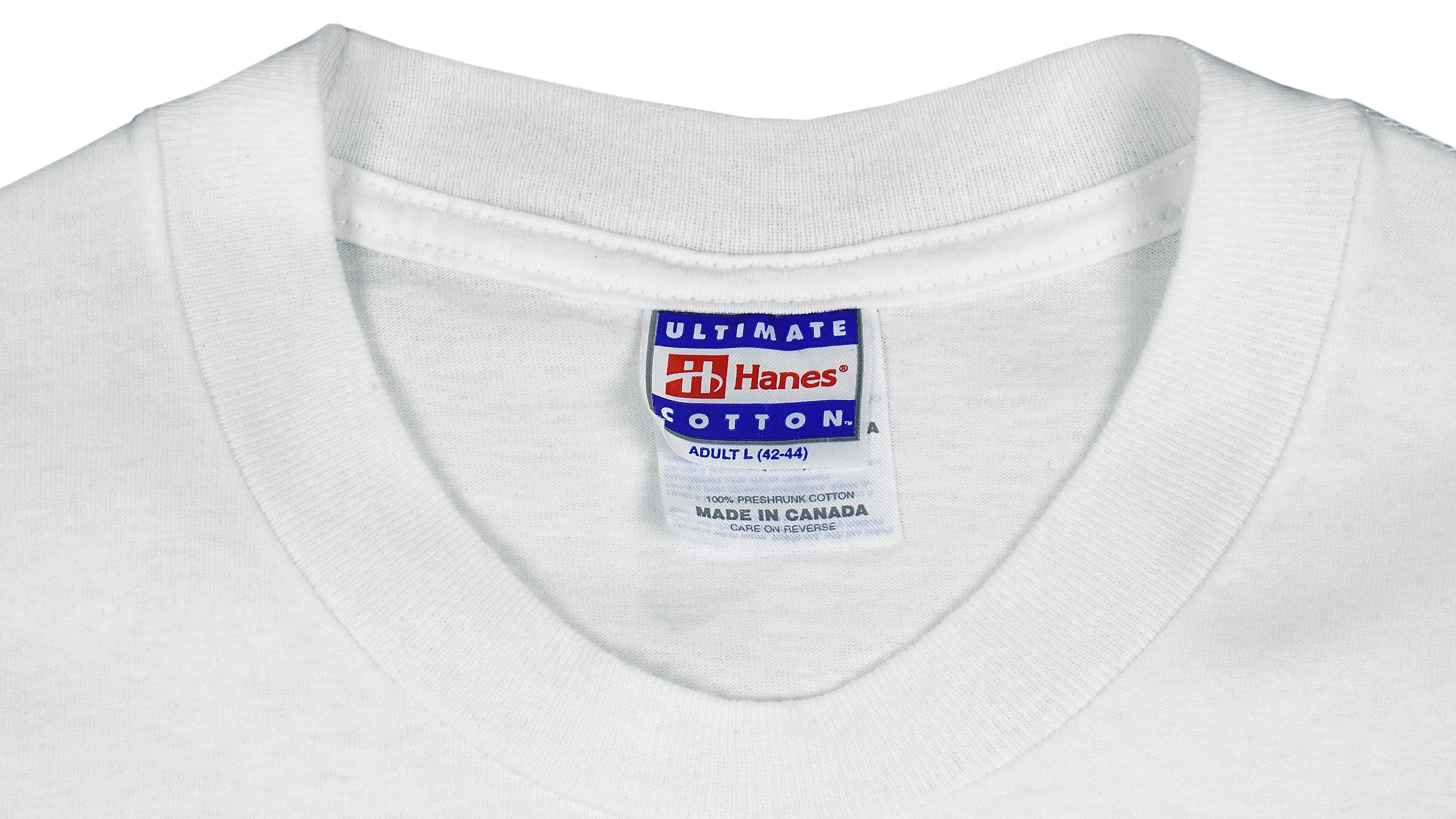 NHL (Hanes) - Toronto Maple Leafs Big Logo T-Shirt 1990s Large Vintage Retro Hockey