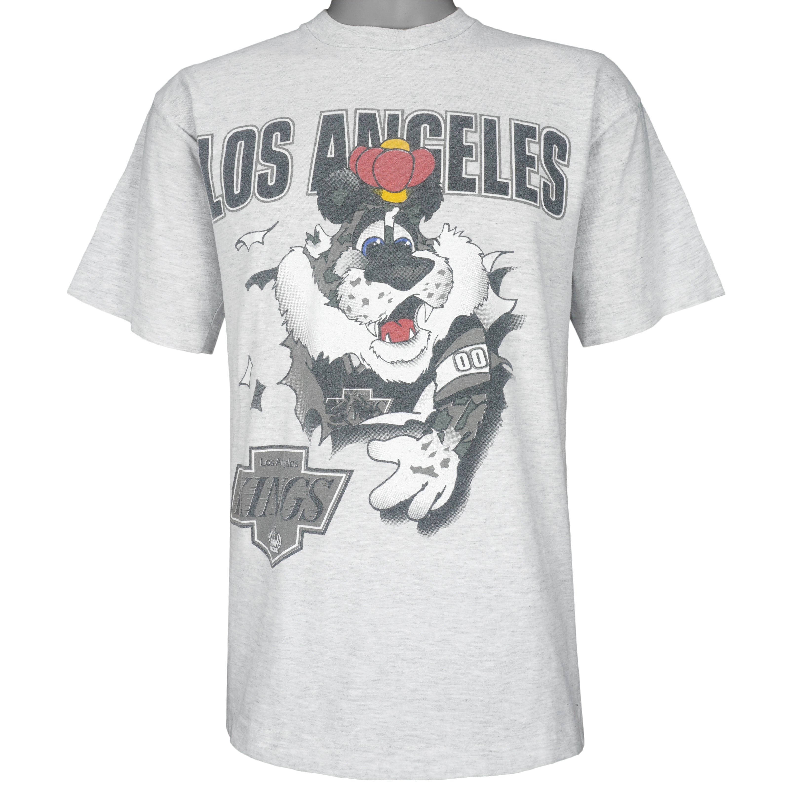 NHL - Los Angeles Kings Breakout T-Shirt 1990s Large Vintage Retro Hockey