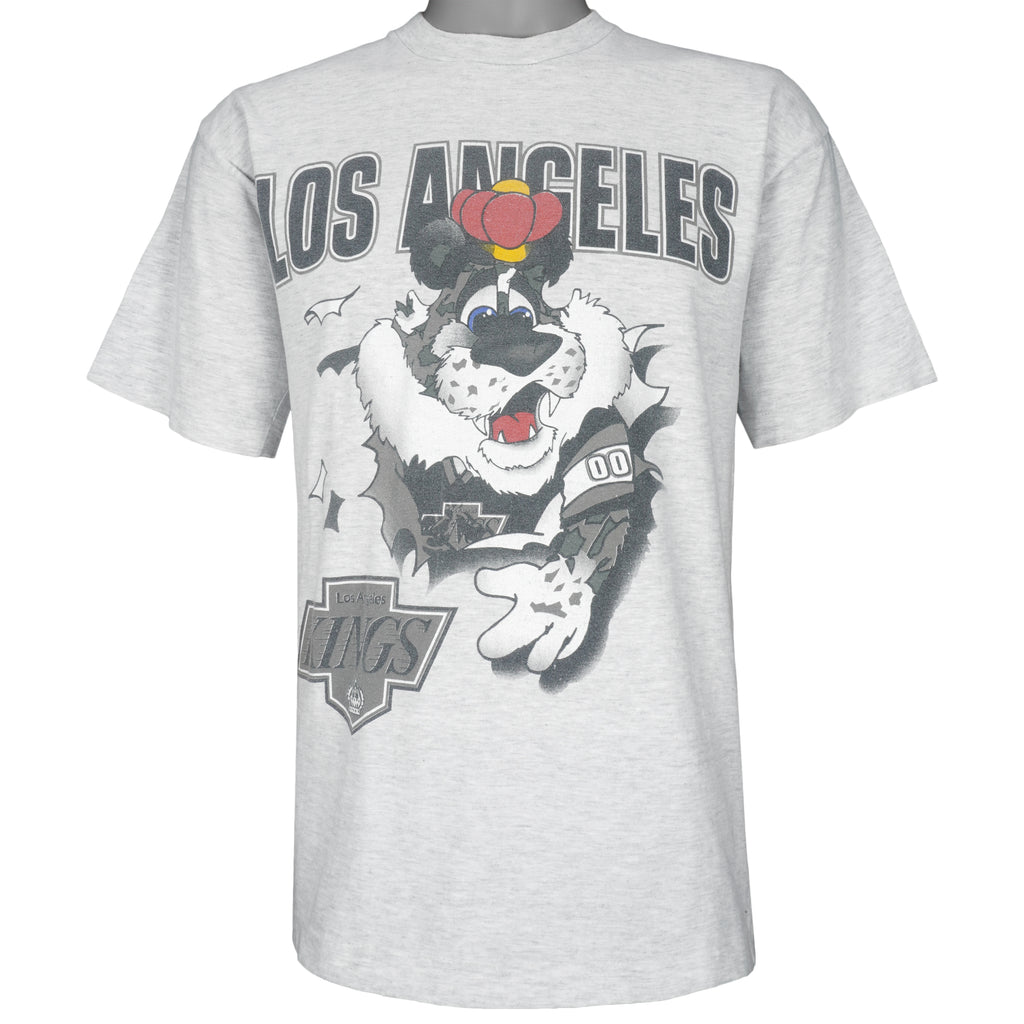 NHL - Los Angeles Kings Breakout T-Shirt 1990s Large Vintage Retro Hockey