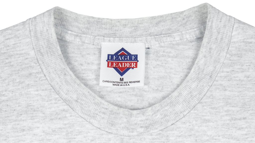 NFL (League Leader) - Denver Broncos John Elway T-Shirt 1994 Medium Vintage Retro Football