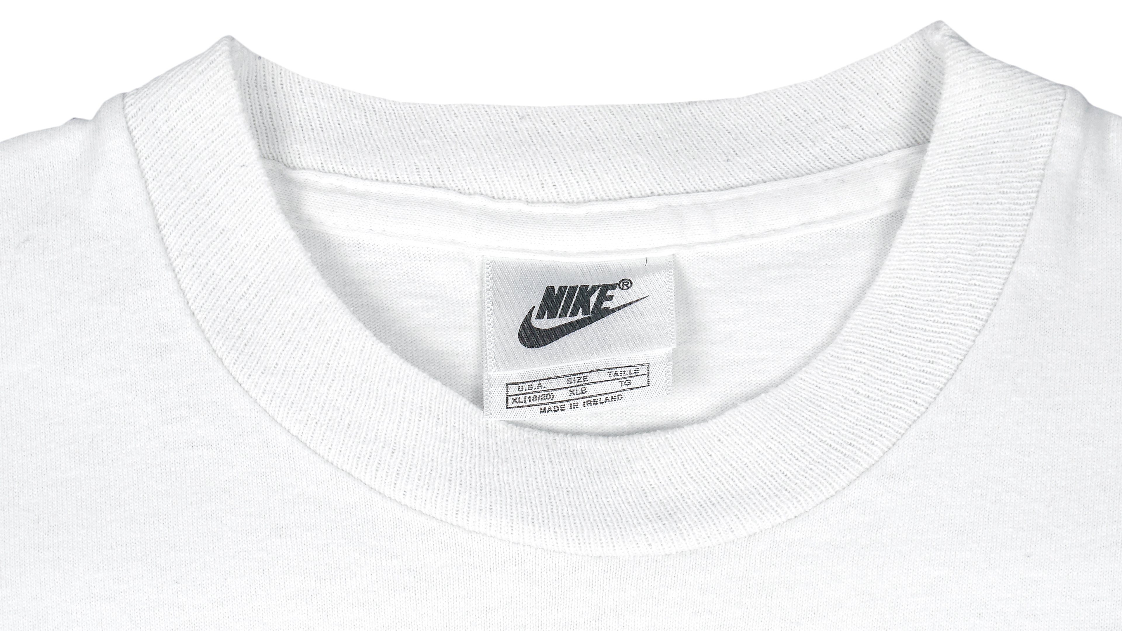 Nike - Tennis Challenge Court Single Stitch T-Shirt 1990s Small Vintage Retro