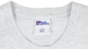 NBA (Pro Player) - Grey Utah Jazz Single Stitch T-Shirt 1990s Large Vintage Retro Basketball