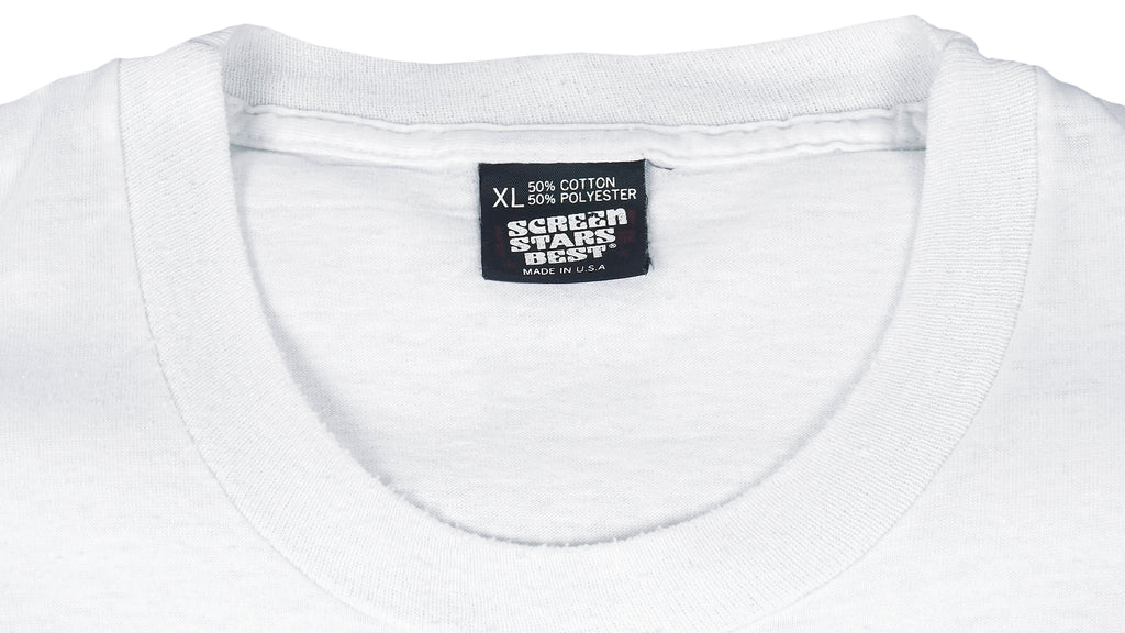 MLB (Front Pages) - Atlanta Braves Western Division Champs T-Shirt 1991 X-Large Vintage Retro