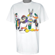 Looney Tunes - Tunes Squad Hip Hop Style T-Shirt 1993 X-Large Vintage Retro