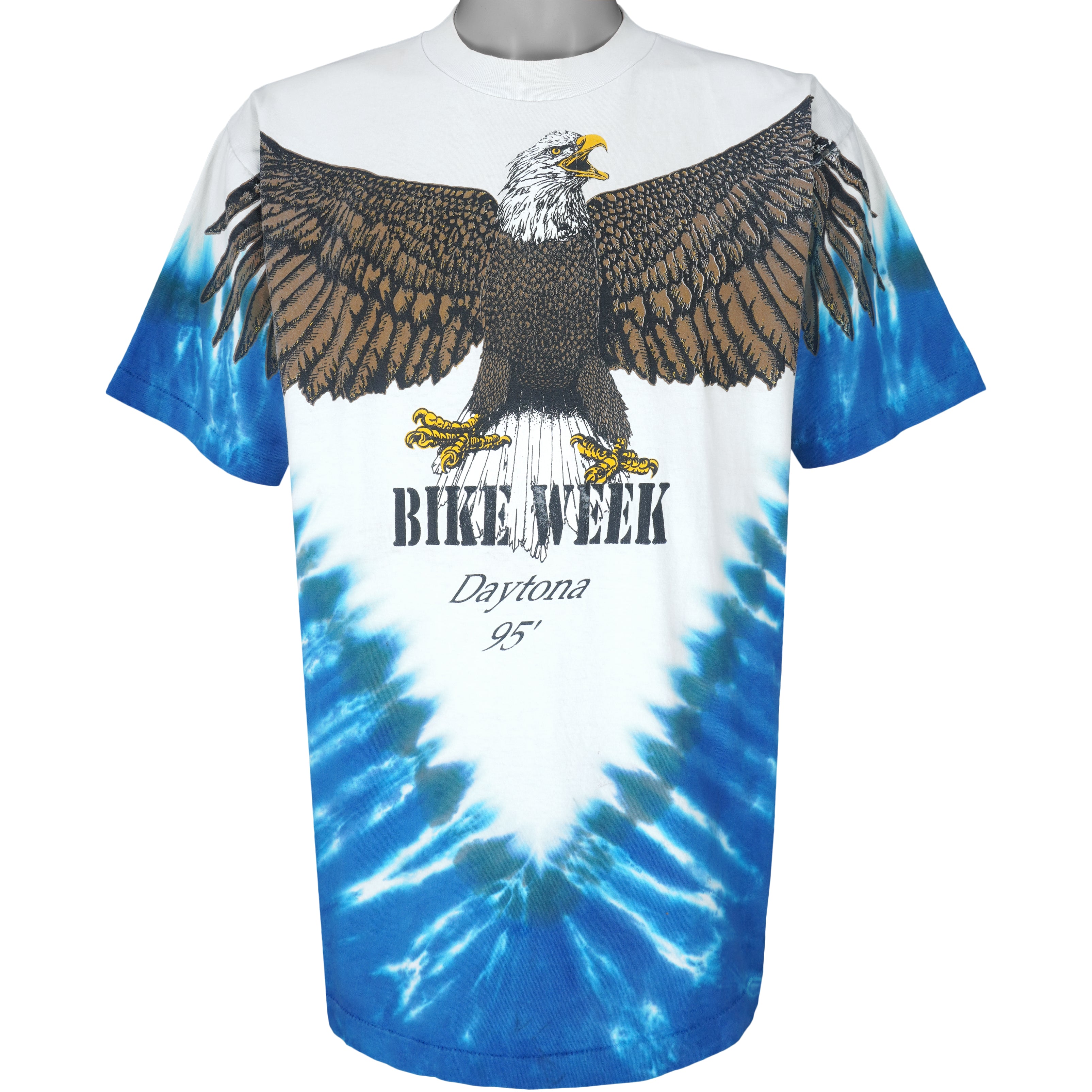 Vintage (Tee Jay) - Daytona Bike Week Single Stitch T-Shirt 1995 Large Vintage Retro