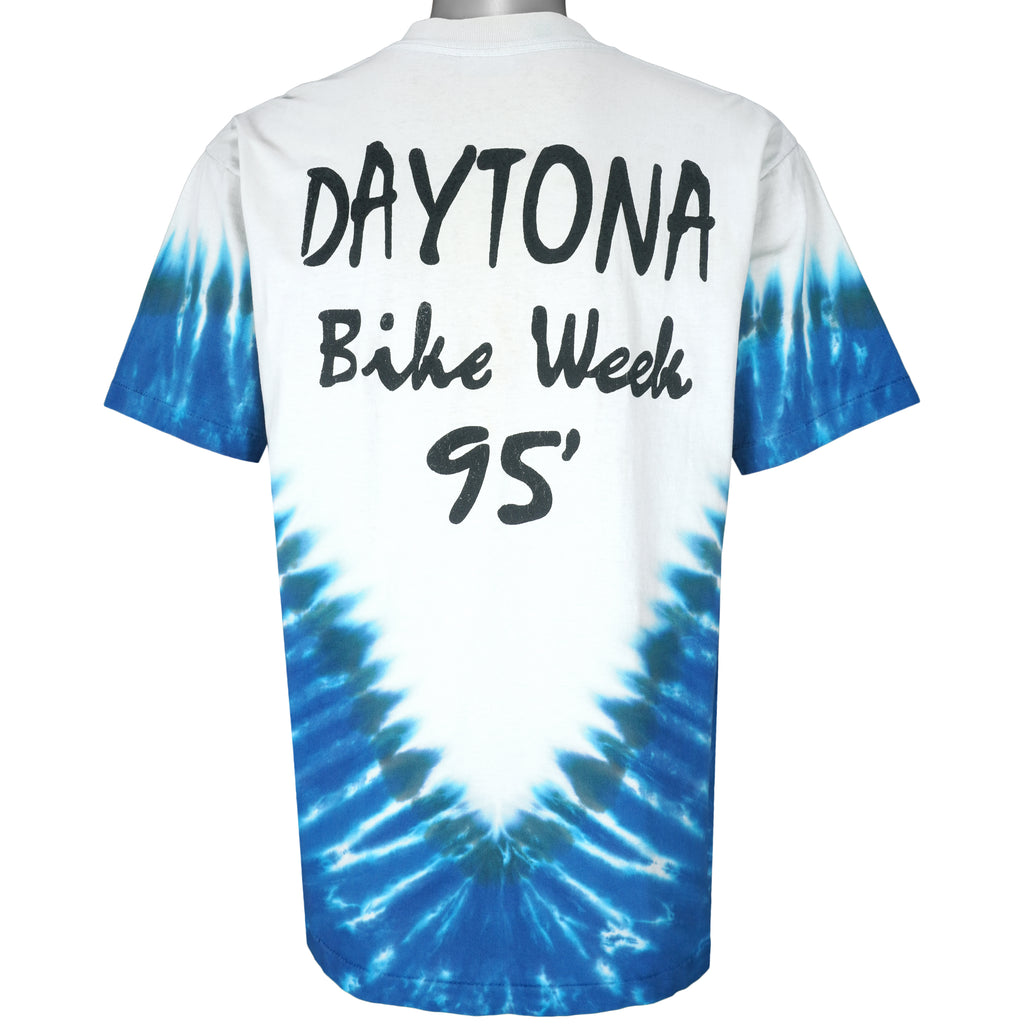 Vintage (Tee Jay) - Daytona Bike Week Single Stitch T-Shirt 1995 Large Vintage Retro