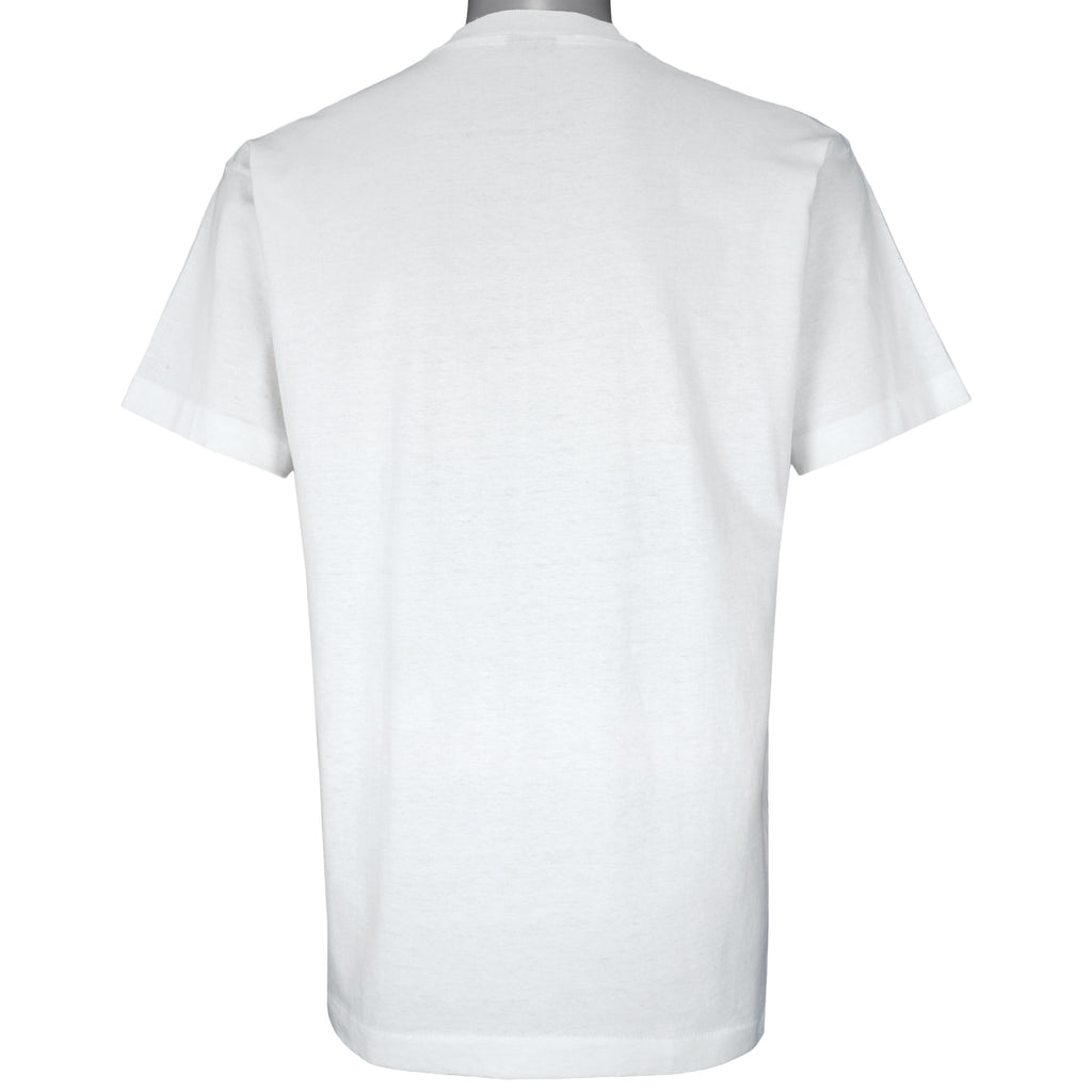 NFL - Giants VS Bills Super Bowl 25th Single Stitch T-Shirt 1991 X-Large Vintage Retro Football