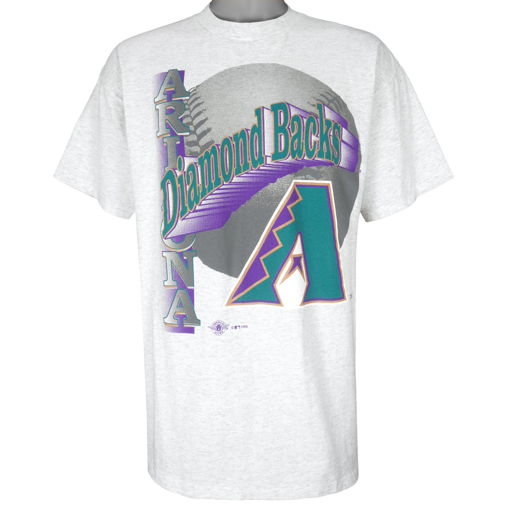 MLB (Oneita) - Arizona Diamondbacks Big Logo T-Shirt 1995 X-Large Vintage Retro Baseball