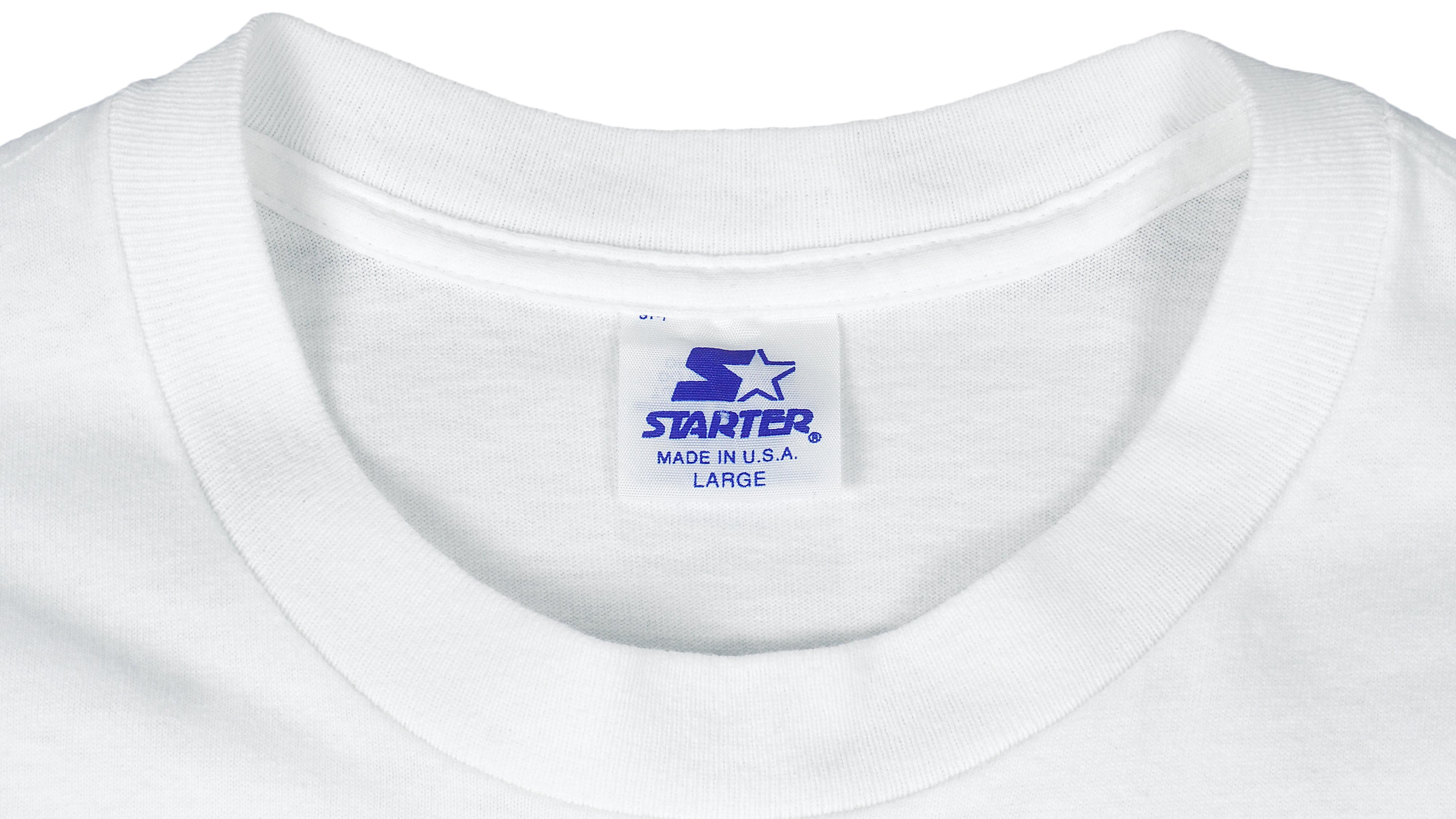 Starter - Atlanta Braves Single Stitch T-Shirt 1993 Large