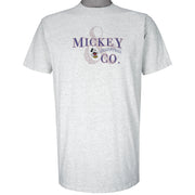 Disney - Mickey & Jeanswear Co. T-Shirt 1990s Large Vintage Retro