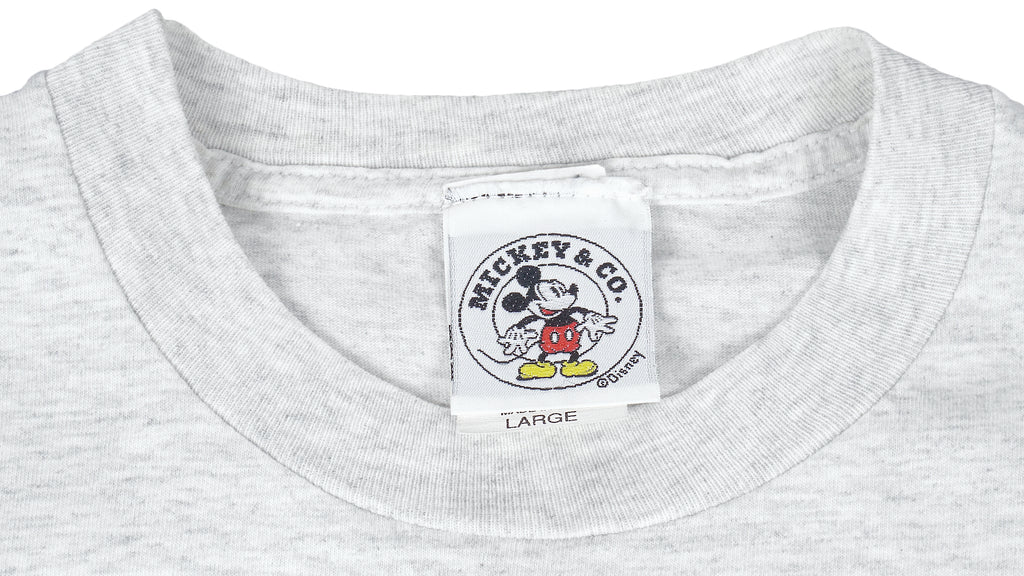 Disney - Mickey & Jeanswear Co. T-Shirt 1990s Large Vintage Retro