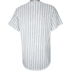MLB (Off The Bench) - New York Yankees Pinstripe Jersey 1990s Large Vintage Retro Baseball