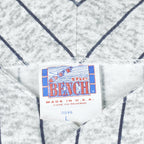 MLB (Off The Bench) - New York Yankees Pinstripe Jersey 1990s Large Vintage Retro Baseball