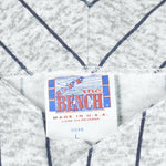 MLB (Off The Bench) - New York Yankees Pinstripe Jersey 1990s Large Vintage Retro Baseball