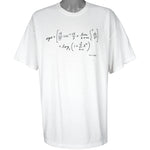 Vintage (Gildan) - Math AGE = 60 Year Old T-Shirt 2000s XX-Large