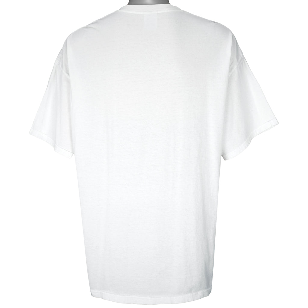 Vintage (Gildan) - AGE = 60 Math T-Shirt 1990s XX-Large Vintage Retro