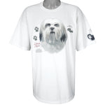 Vintage (Jerzees) - Lhasa Apso Tibetan Dog T-Shirt 1990s XX-Large