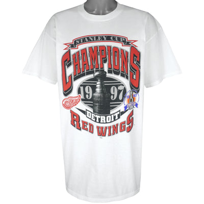 NHL (Delta) - Detroit Red Wings Stanley Cup Champions T-Shirt 1997 X-Large