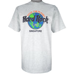 Vintage - Hard Rock Cafe Singapore Single Stitch T-Shirt 1990s Large