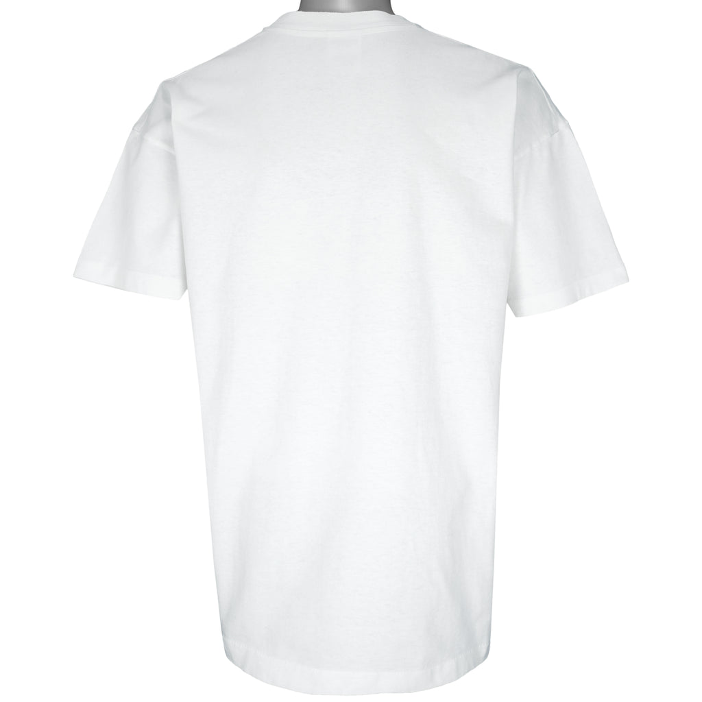 Vintage (Marlboro) - White Big Logo Single Stitch T-Shirt 1990s X-Large Vintage Retro