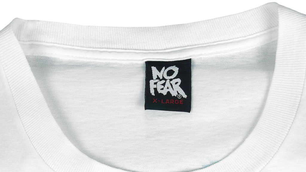 Vintage (No Fear) - Master Of A Dog World T-Shirt 1990s X-Large Vintage Retro