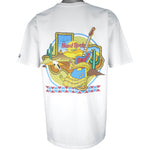 Vintage - Hard Rock Cafe San Antonio Texas Snake T-Shirt 1990s X-Large