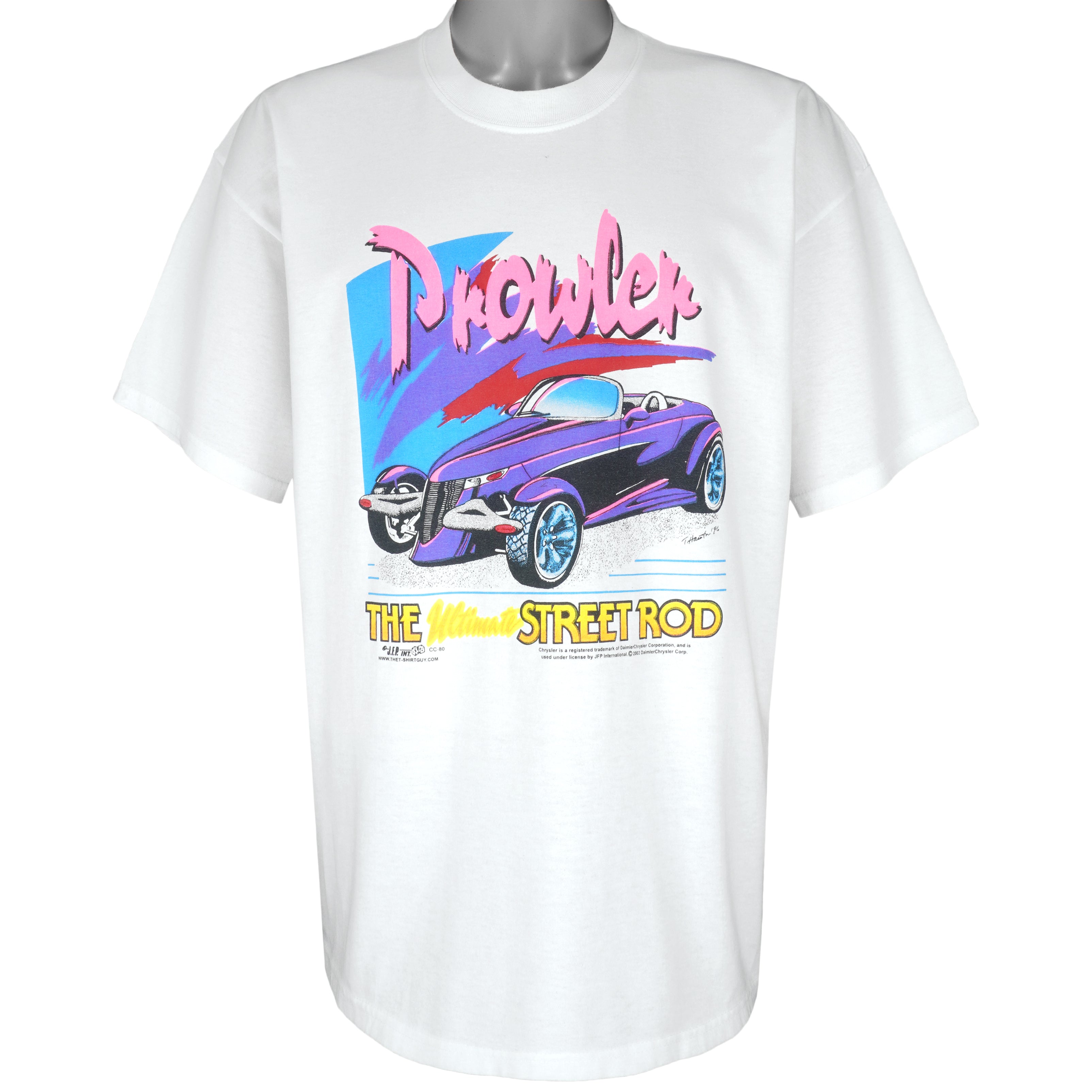 Vintage - Pontiac Prowler Street Rod T-Shirt 2002 X-Large Retro Classic Cars
