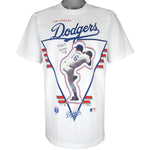 MLB (Miro Classics) - Hideo Nomo Dodgers T-Shirt 1995 Medium Vintage Retro Baseball