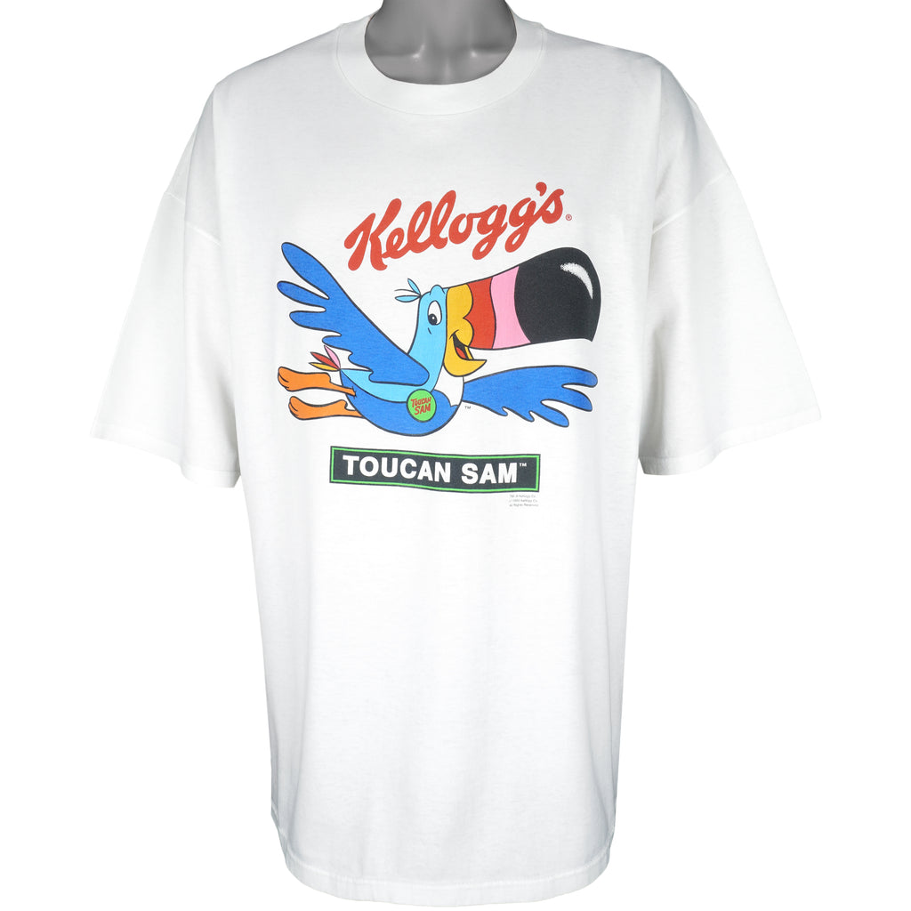 Vintage (Hanes) - Kellogg's Toucan Sam T-Shirt 1993 XXX-Large Vintage Retro
