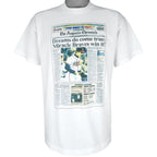 MLB (Augusta) - Atlanta Braves Western Division Champs T-Shirt 1991 X-Large Vintage Retro
