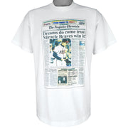 MLB (Augusta) - Atlanta Braves Western Division Champs T-Shirt 1991 X-Large Vintage Retro