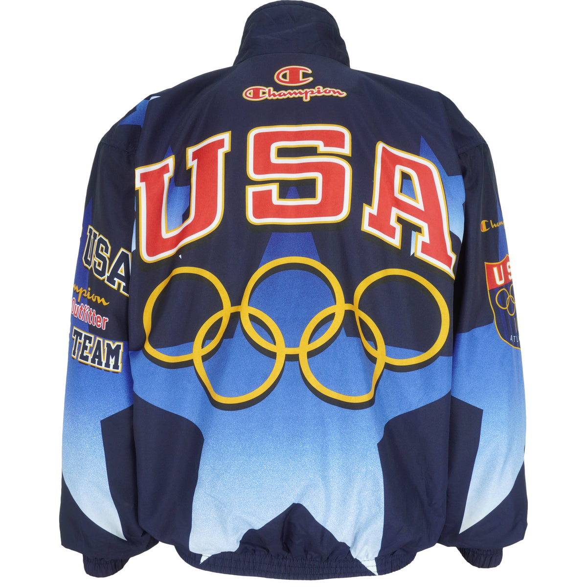 Champion - Team USA Atlanta Olympics Windbreaker 1996 Large