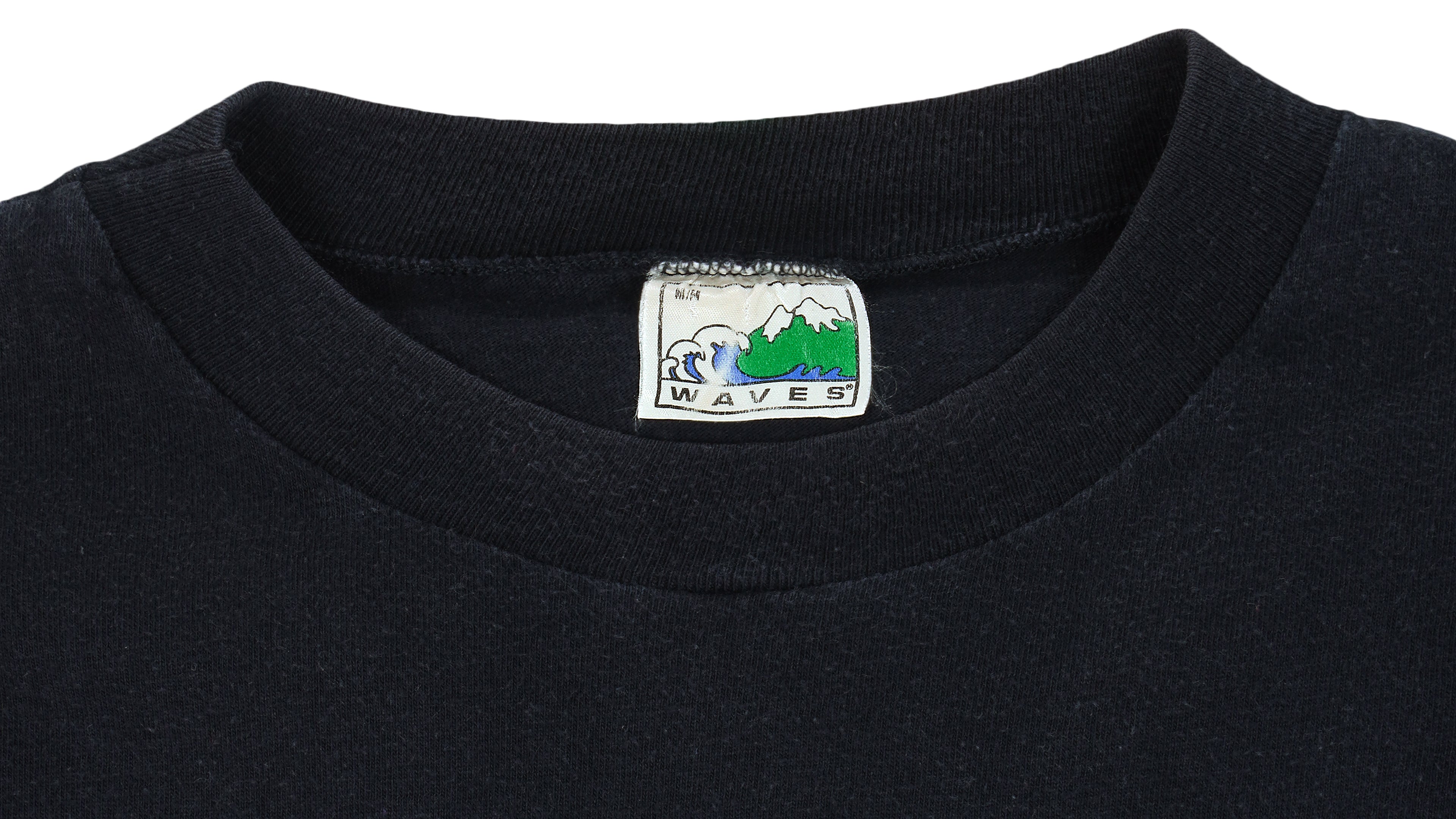 MLB (Waves) - Toronto Blue Jays Spell-Out T-Shirt 1990s Medium Vintage Retro Baseball
