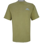 Vintage (No Fear) - Yellow Spell-Out T-Shirt 1990s Large Vintage Retro