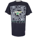 NHL (Logo 7) - Minnesota North Stars Tshirt 1990s X-Large Vintage Retro Hockey