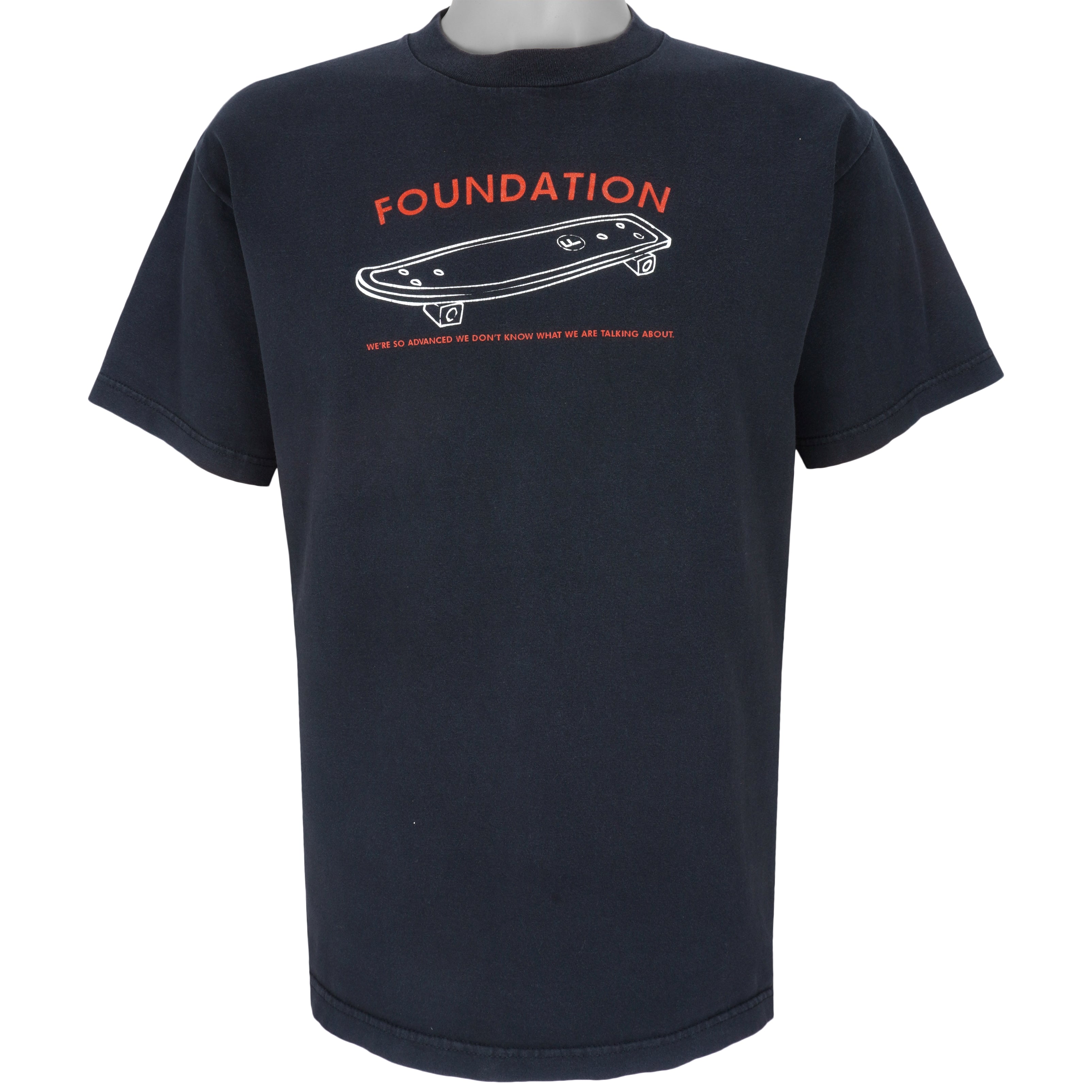 Vintage (AAA) - Foundation Skateboard T-Shirt 1990s Large Vintage Retro