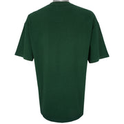 NCAA (Savvy Sportswear) - Miami Hurricanes Spell-Out T-Shirt 1990s X-Large Vintage Retro