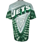 NFL (Liquid Blue) - New York Jets Spell-Out T-shirt 1990s X-Large Vintage Retro Football