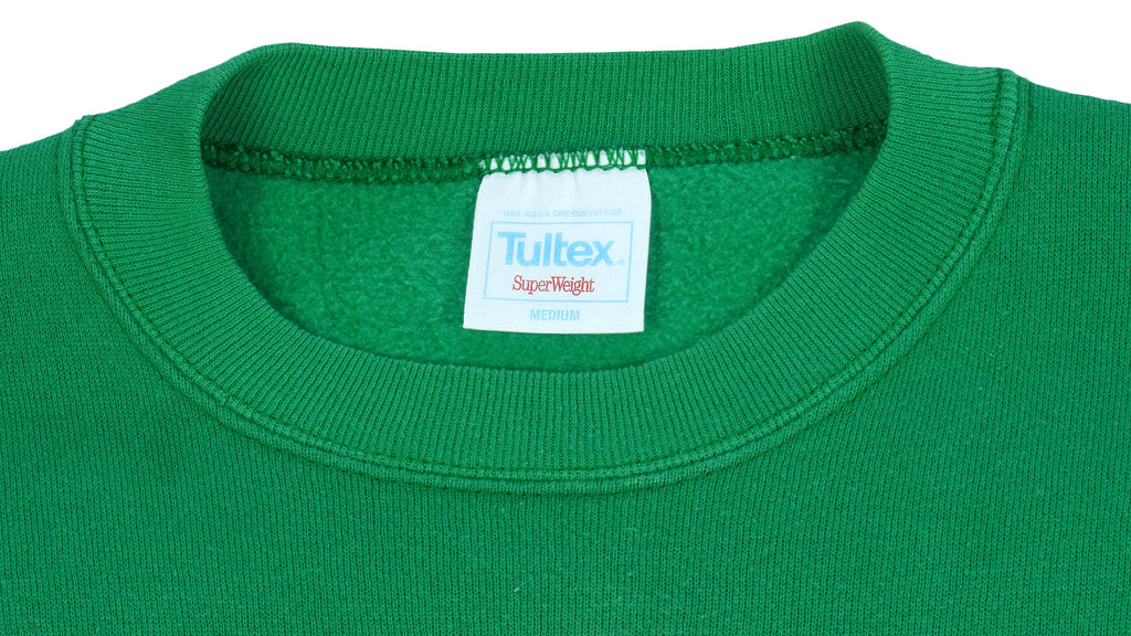NBA (Tultex) - Boston Celtics Spell-Out Sweatshirt 1990s Large Vintage Retro Basketball