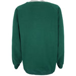 Adidas - Dark Green Spell-Out Crew Neck Sweatshirt 1990s XX-Large Vintage Retro