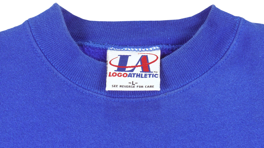 NFL (Logo Athletic) - Buffalo Bills Crew Neck Sweatshirt 1990s Large Vintage Retro Football