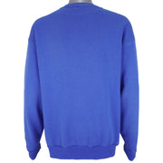 NCAA - Duke University Blue Devils Big Logo Sweatshirt 1990s Large Vintage Retro