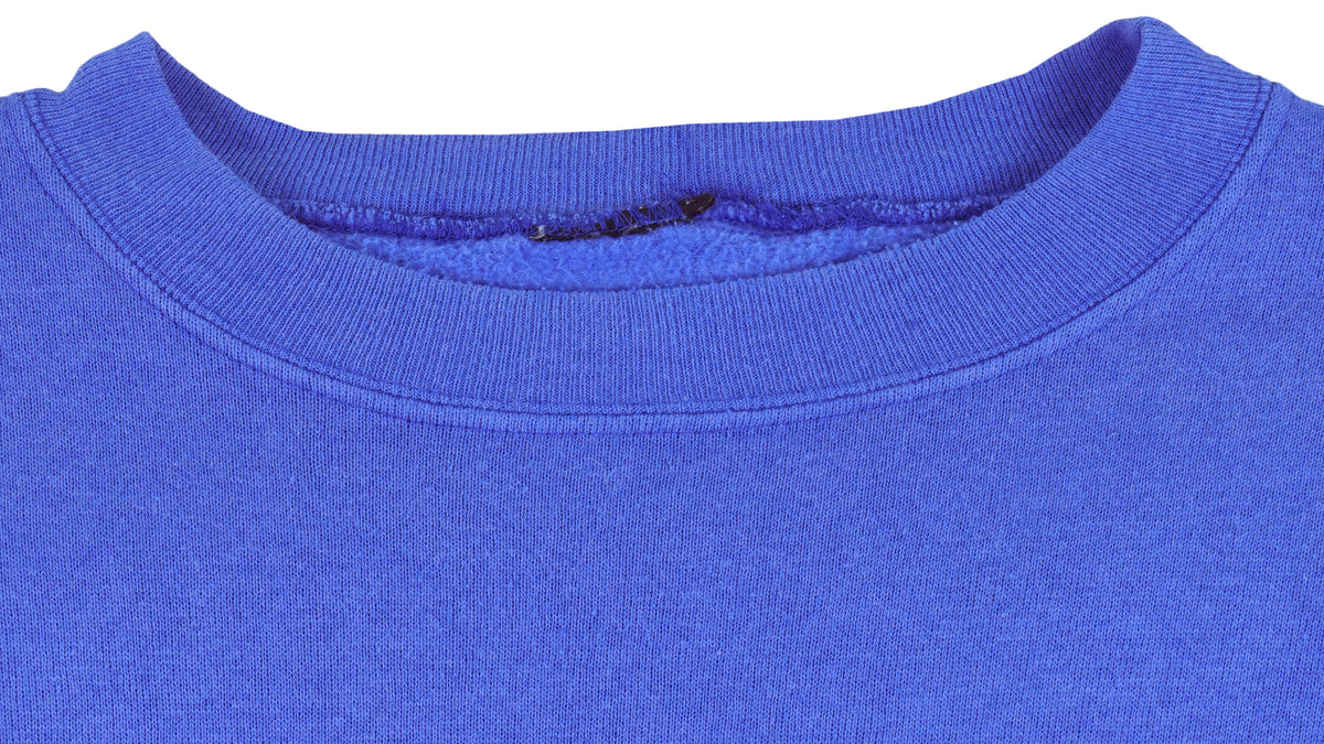 NCAA - Duke University Blue Devils Big Logo Sweatshirt 1990s Large Vintage Retro