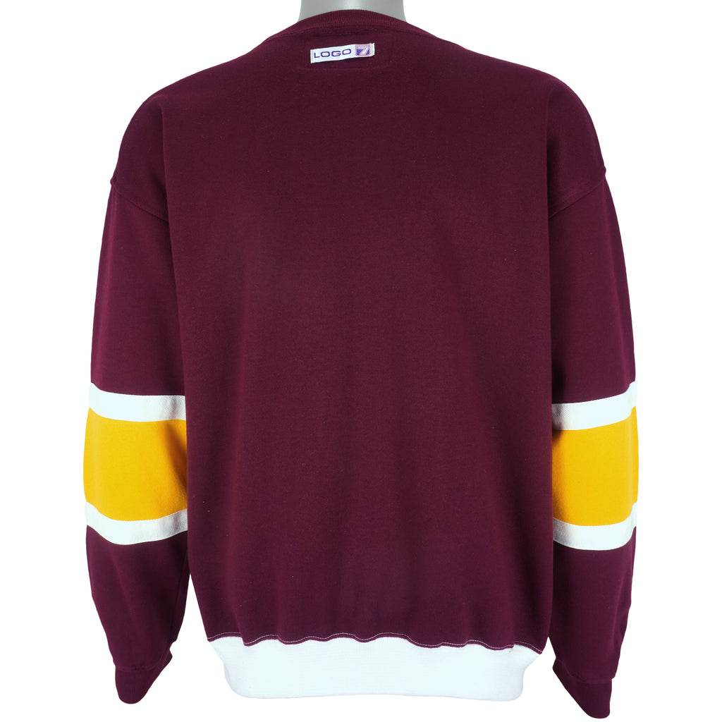 NFL (Logo 7) - Washington Redskins Crew Neck Sweatshirt 1990s Large Vintage Retro Football