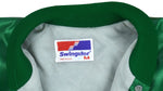 NBA (Swingster) - Green Boston Celtics Satin Jacket 1990s Medium Vintage Retro Basketball