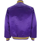 NFL (Chalk Line) - Purple Minnesota Vikings Satin Jacket 1990s Large Vintage Retro Football