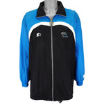 NFL (Starter) - Carolina Panthers Zip-Up Windbreaker 1990s X-Large Vintage Retro Football