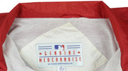 MLB - Atlanta Braves Spell-Out Windbreaker 1990s X-Large Vintage Retro Baseball