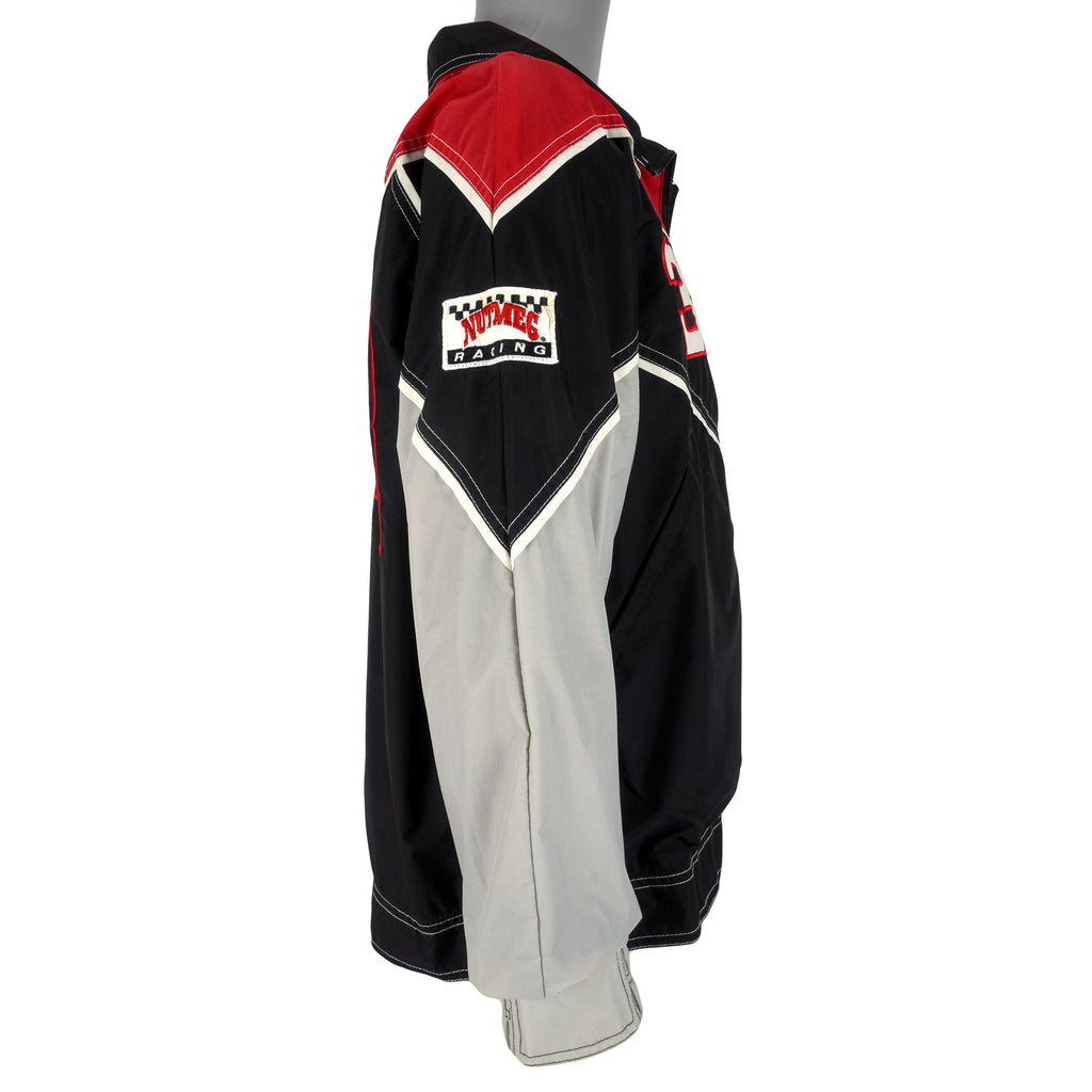 NASCAR (Nutmeg) - Dale Earnhardt Intimidator Jacket 1990s Medium Vintage Retro